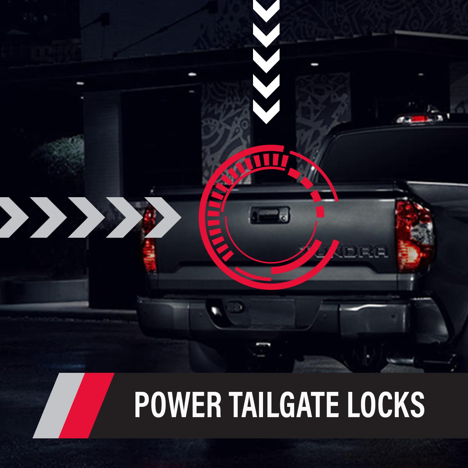 Pop & Lock Pop N Lock PL8547TUN: 14-21 Toyota Tundra Heavy Duty Power Tailgate Lock W/Plug & Play T-Harness, - Outdoor Depot