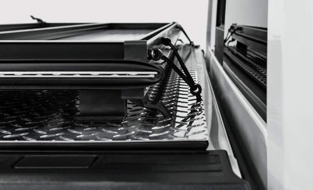 ACI ACI Lomax Folding 15-20 Ford F-150 5.6' Box Hard Tonneau Cover Black Urethane - Outdoor-Depot.us