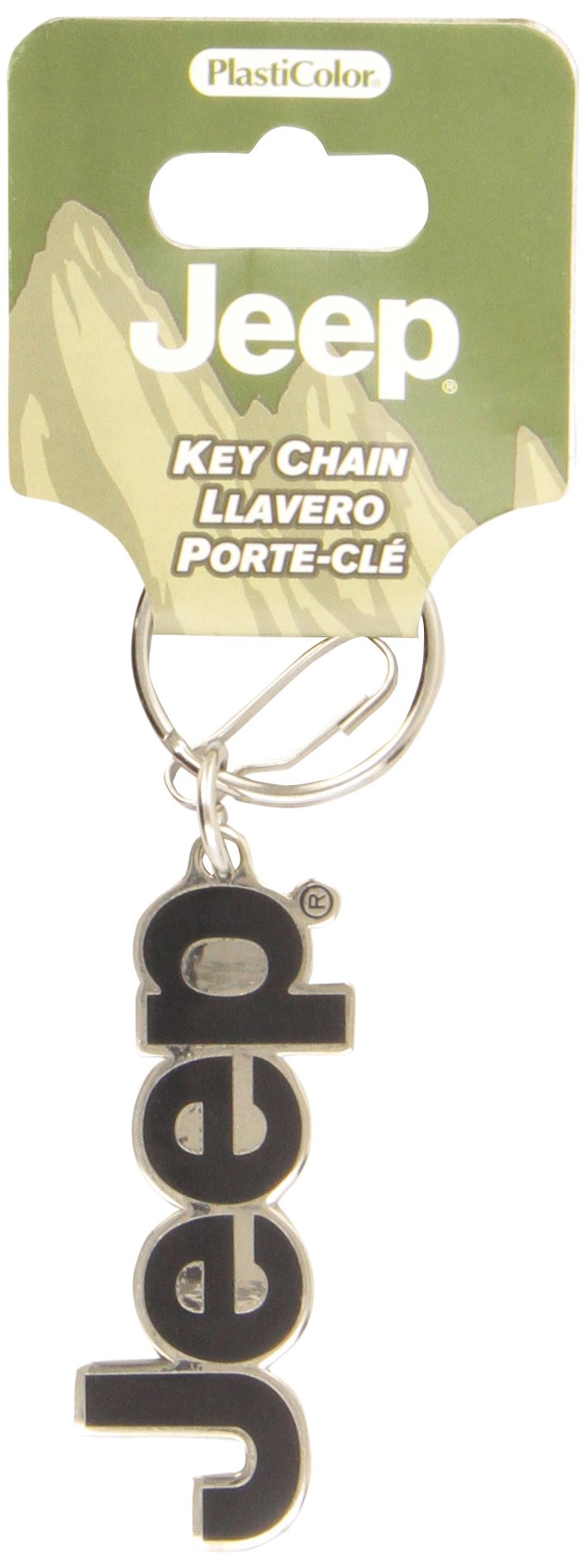 Plasticolor Plasticolor Molded 004266R01 Key Chain with Jeep Logo - Outdoor Depot