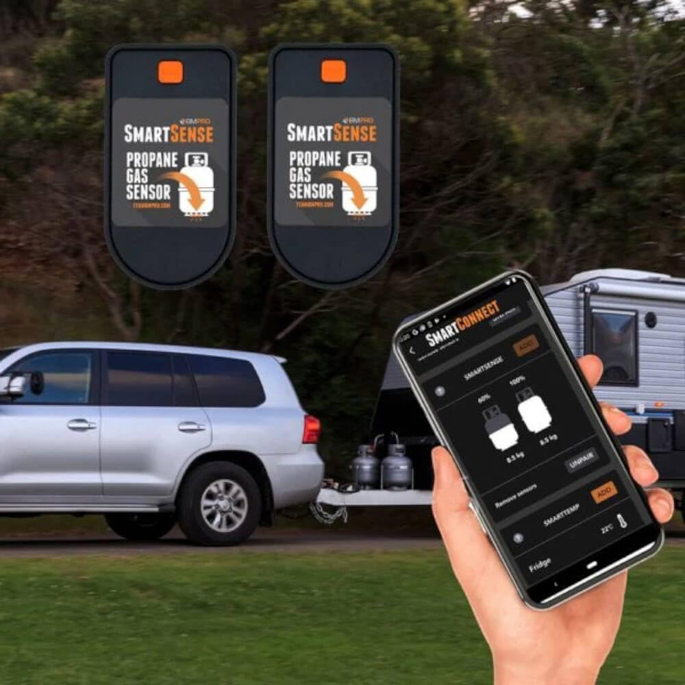 BMPRO BMPRO Smartsense Gas Bottle Level Monitor - Wireless - Outdoor Depot
