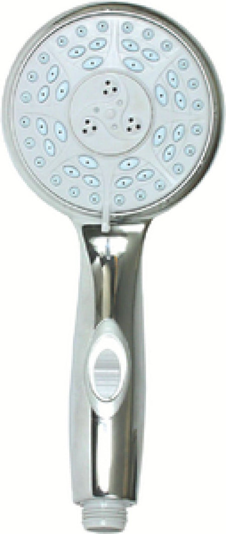 Camco Camco 43710 RV Shower Head with On/Off Switch (Chrome) - Outdoor Depot