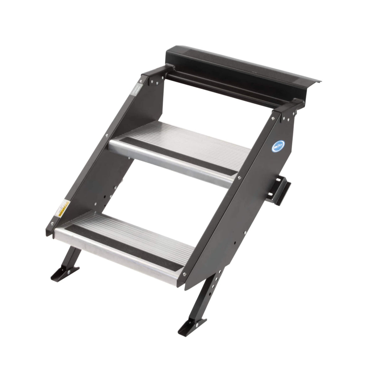 MORryde MORryde STP-202 StepAbove Fold-Up RV Entry Step - 2-Step (9" Step Rise), Fits 26" to 28" Door Width - Outdoor Depot