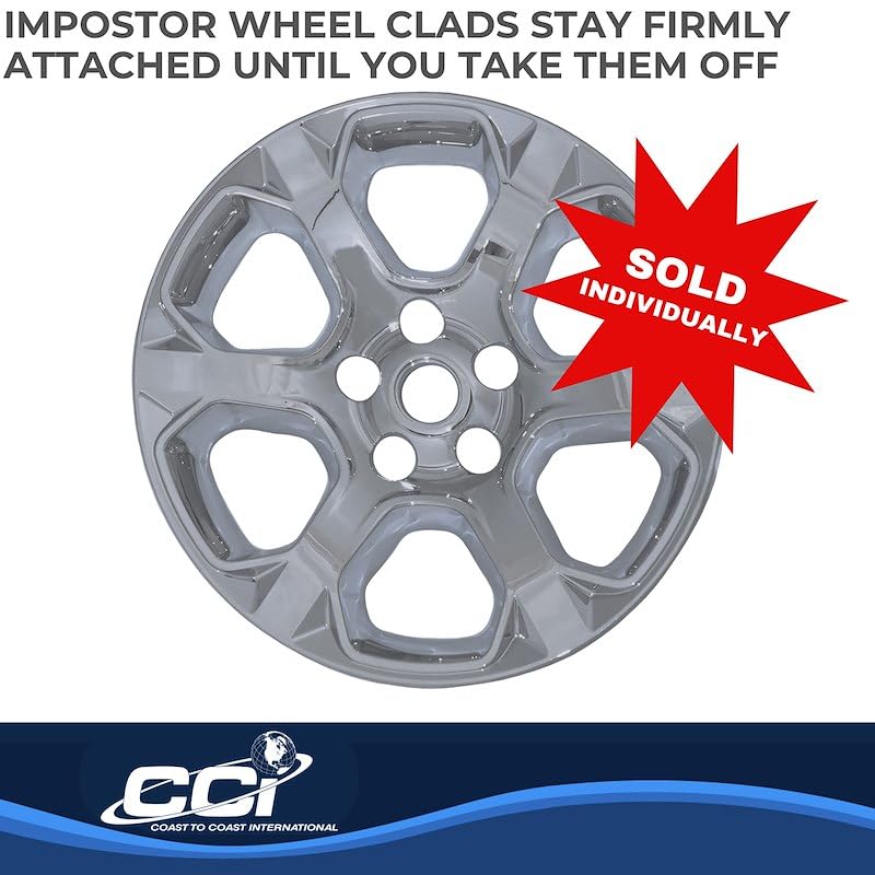Coast to Coast International Impostor Wheel Skin Fits Ram 1500 2013-2018 Single 20 Inch 6 Spoke Chrome - Outdoor Depot