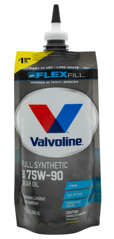 Valvoline Valvoline FlexFill Advanced Full Synthetic Full Synthetic 75W-90 Gear Oil 1 QT FlexFill - Outdoor Depot
