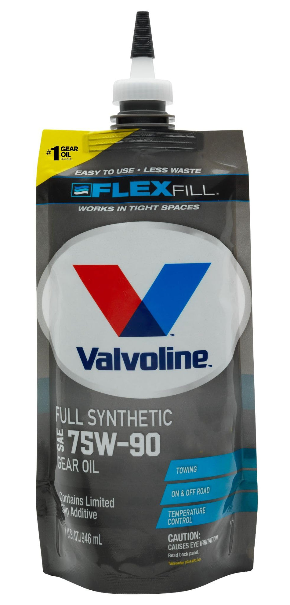 Valvoline Valvoline FlexFill Advanced Full Synthetic Full Synthetic 75W-90 Gear Oil 1 QT FlexFill - Outdoor Depot