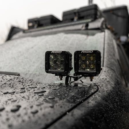 RIGID RIGID Industries D-Series PRO Flood Beam, Pair, Universal, 2-Pack - Outdoor Depot