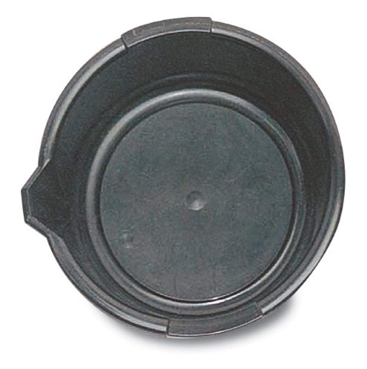 WirthCo Funnel King 32950 Oil Drain Pan, Length 13 1/2", Height 4 1/2", Made in USA, Black - Outdoor Depot