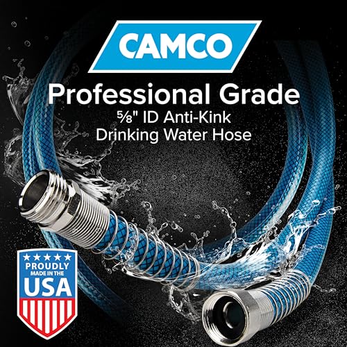 Camco Camco TastePURE 10-Foot Premium Camper/RV Drinking Water Hose - Features a Heavy-Duty No-Kink Design - Outdoor Depot