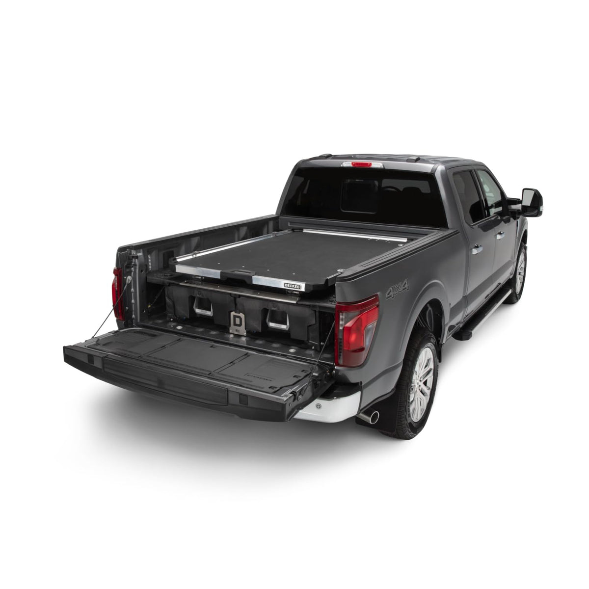DECKED CargoGlide Truck Bed Slide – 1500 lb Capacity, 75% Extension – Heavy-Duty Pickup Cargo Slide for Easy - Outdoor Depot
