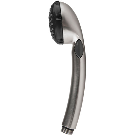 Dura Faucet Dura Faucet DF-SA400-SN RV Hand Held Shower Wand, Water-Saving Trickle Switch (Brushed Satin - Outdoor Depot
