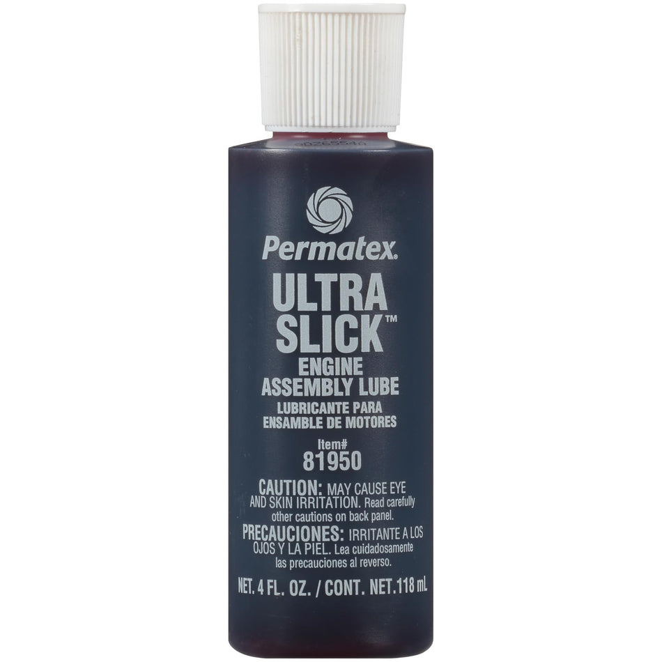Permatex Permatex 81950 Ultra Slick Engine Assembly Lube, 4 oz. , Red - Outdoor Depot