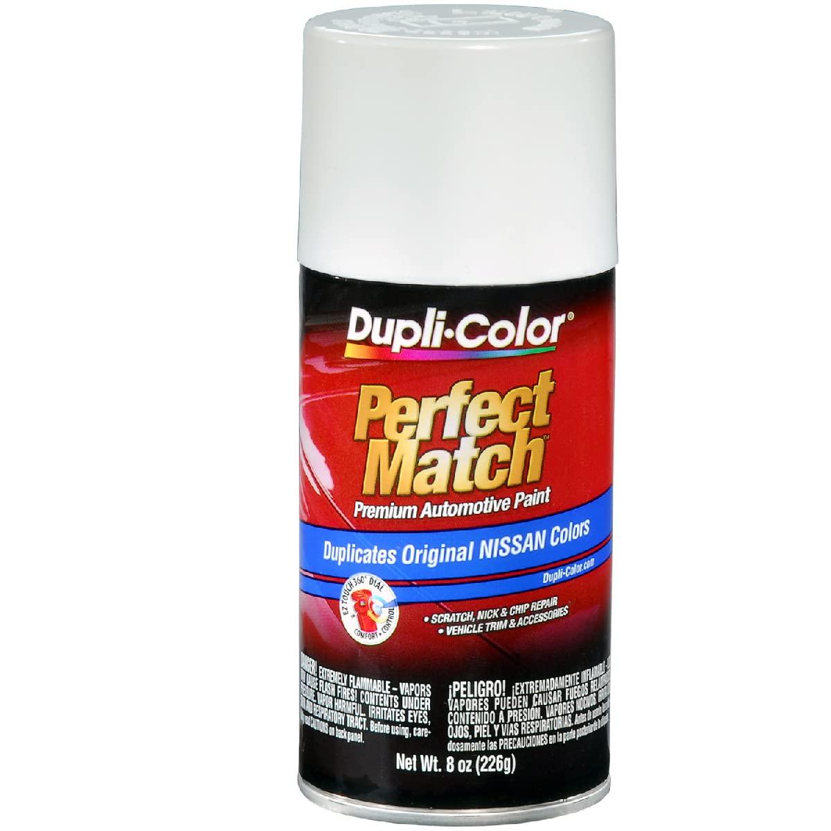 Dupli-Color Dupli-Color Perfect Match Premium Automotive Paint, Cloud White, 8 oz - Outdoor Depot