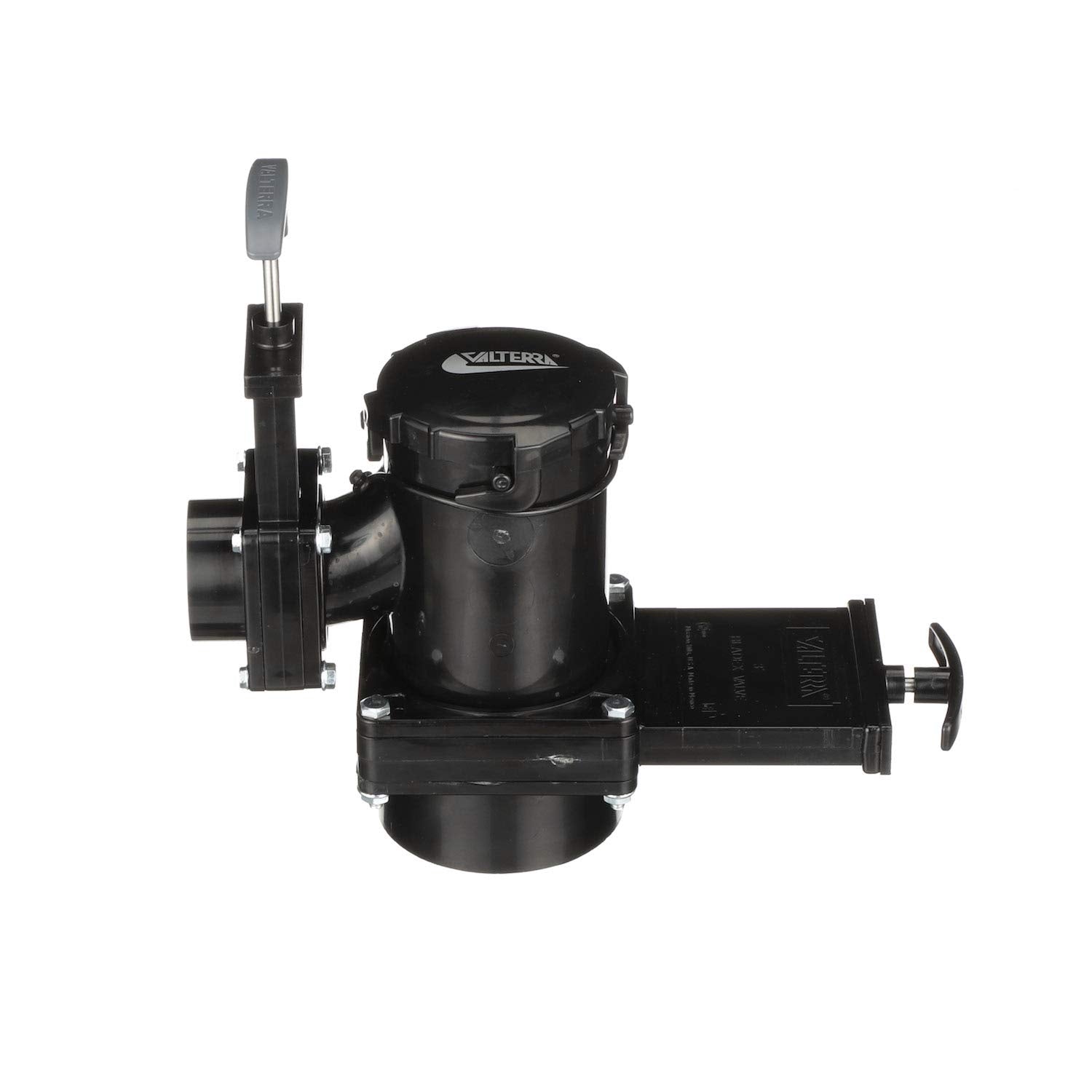 Valterra Valterra San Tee Double Rotating Valve, Mess-Free Waste Valve for RV's, Campers, Trailers, 3" x - Outdoor Depot