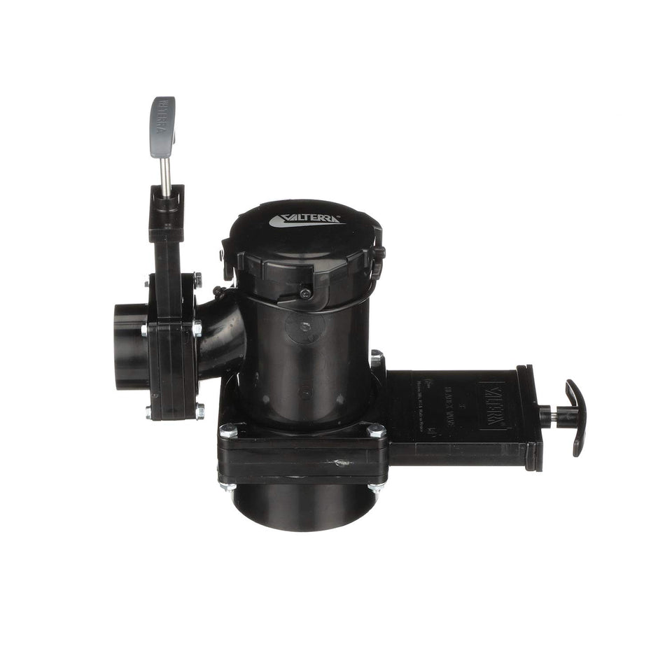 VALTERRA LLC T18 Valterra San Tee Double Rotating Valve, Mess-Free Waste Valve for R... RV & Camper