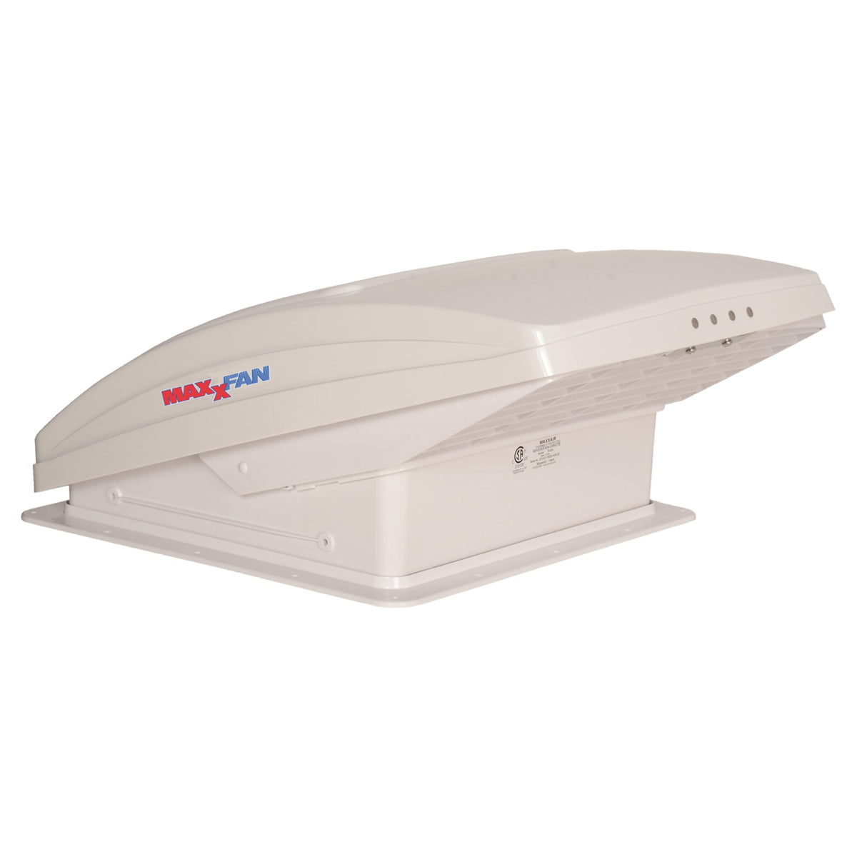 Maxx Air MAXXAIR Maxxfan Deluxe - All-In-One RV Vent, Shield & Fan; Built-In Rain Shield, 10 Speed - Outdoor Depot