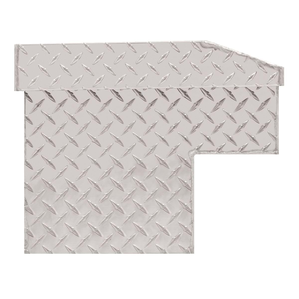 Weather Guard Weather Guard Model 174-0-04 56in Lo-Side Box, Aluminum, Clear, 4.0 cu ft - Outdoor Depot