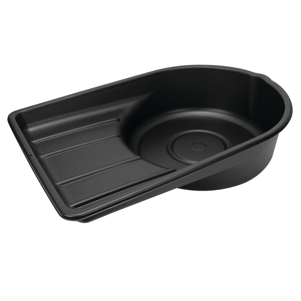 Performance Tool Performance Tool W4072 Black Extra Large Portable 7.5 Gallon Oil Drain Pan, (28.4 L) - Outdoor Depot