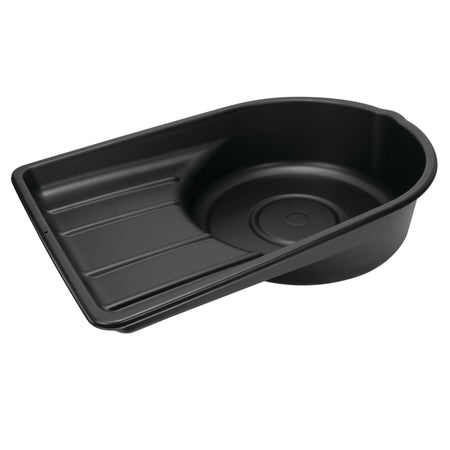 Performance Tool Performance Tool W4072 Black Extra Large Portable 7.5 Gallon Oil Drain Pan, (28.4 L) - Outdoor Depot