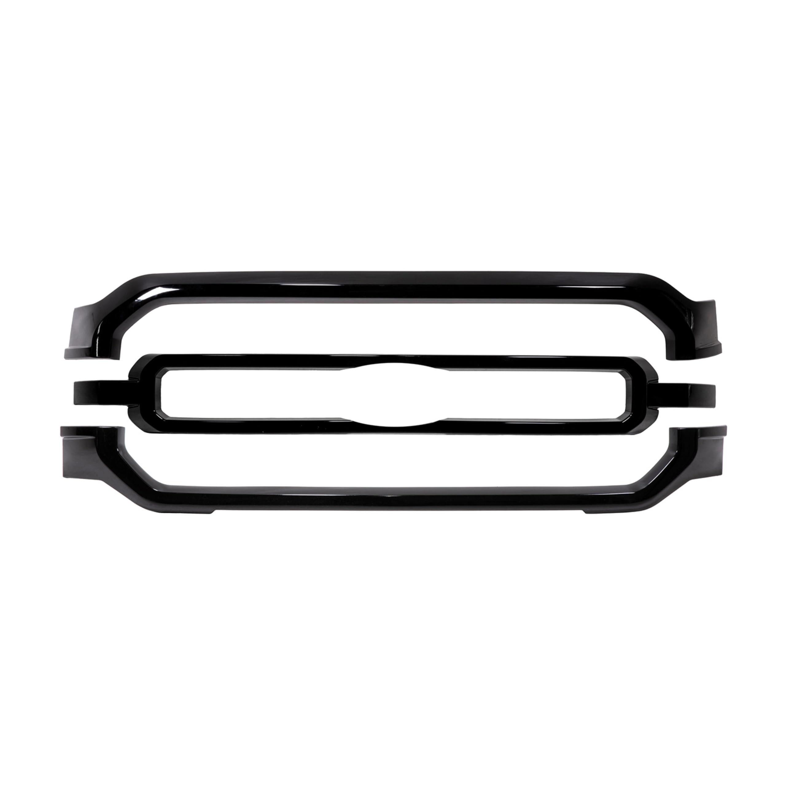 Coast to Coast International CCI Grille Insert GI184BLK, Overlay, Bar Style, 3 Piece, With Emblem Cutout, - Outdoor Depot