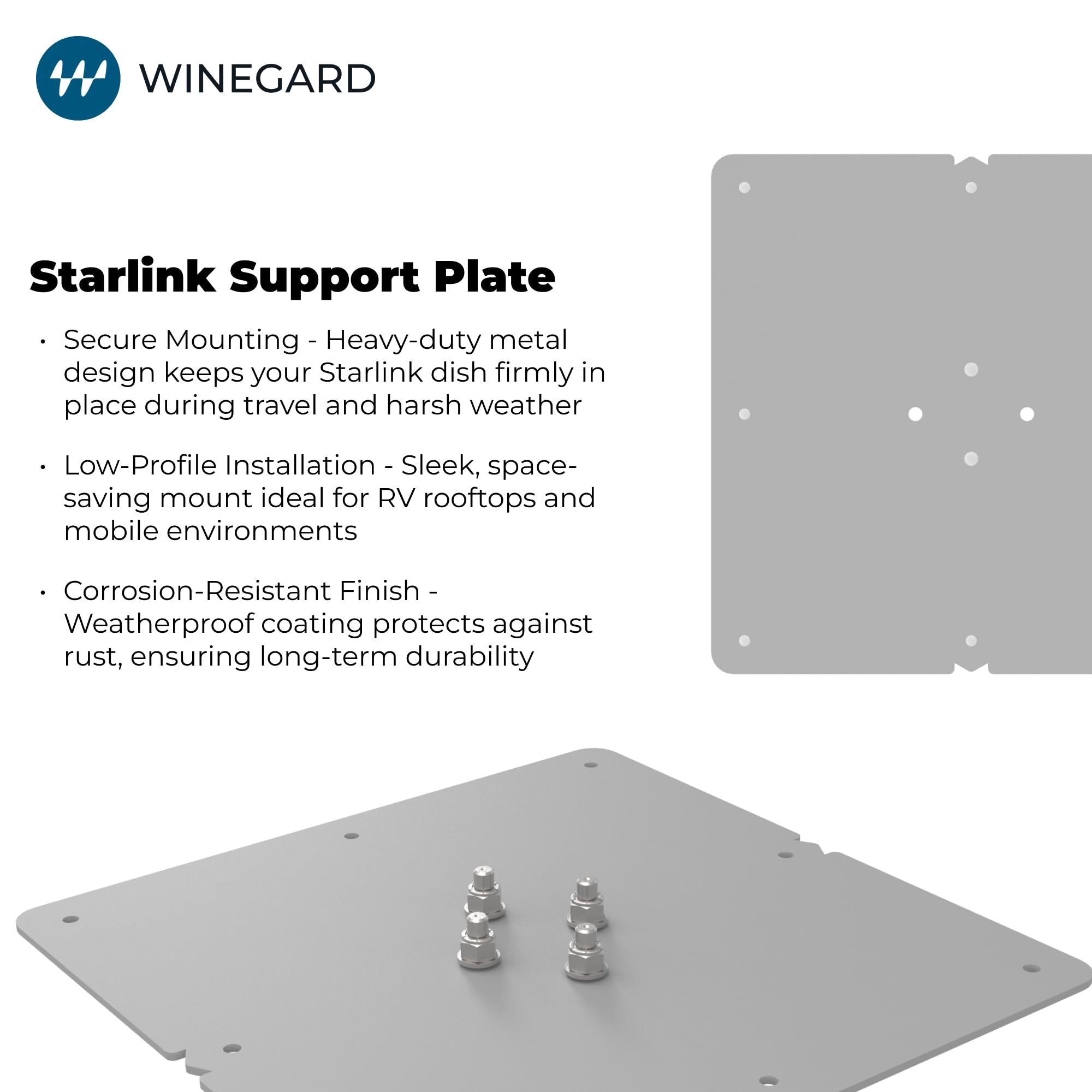 Winegard Winegard Company Starlink Support Plate - Outdoor Depot
