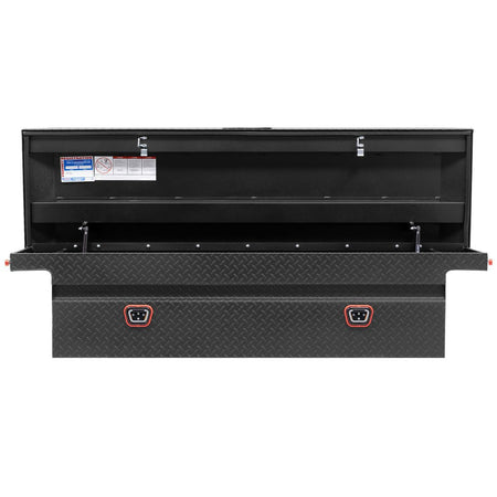 Weather Guard Weather Guard Model 121-52-04 Saddle Truck Box, Aluminum, For Full Size Trucks, Low Profile, - Outdoor Depot