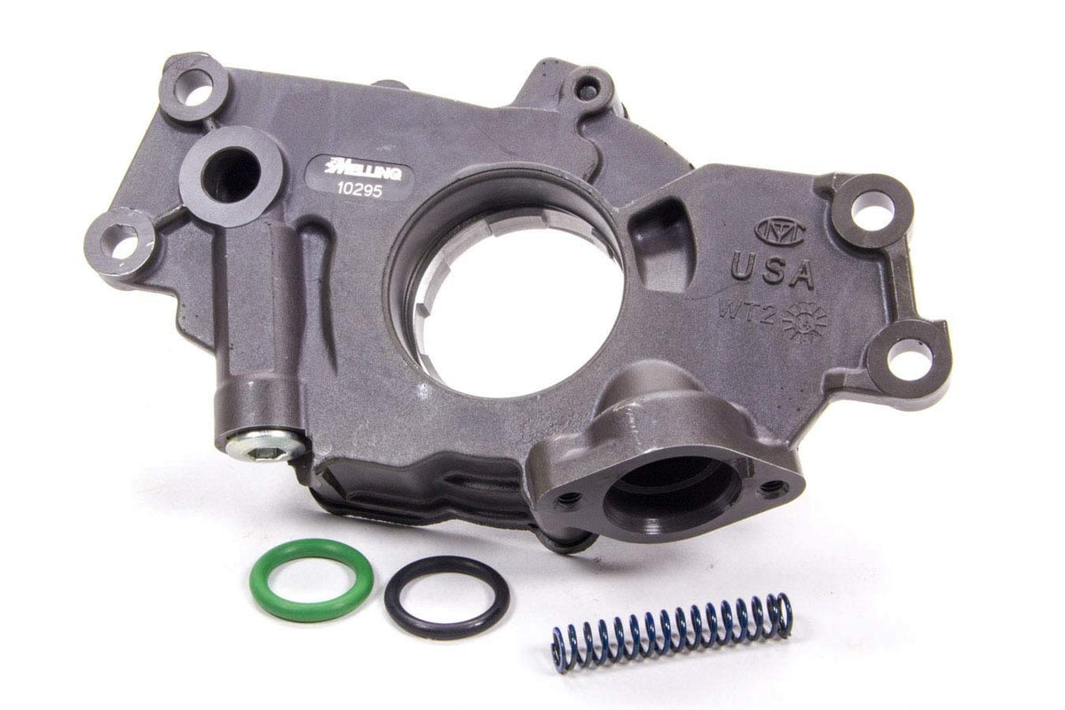 Melling Melling-10295 Oil Pump, Wet Sump, Internal, Standard Volume, High Pressure, GM LS-Series, Each - Outdoor Depot