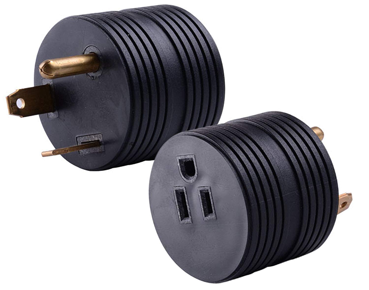 Valterra VALTERRA 30AM-15AF Plug, RND, Bulk - Outdoor Depot