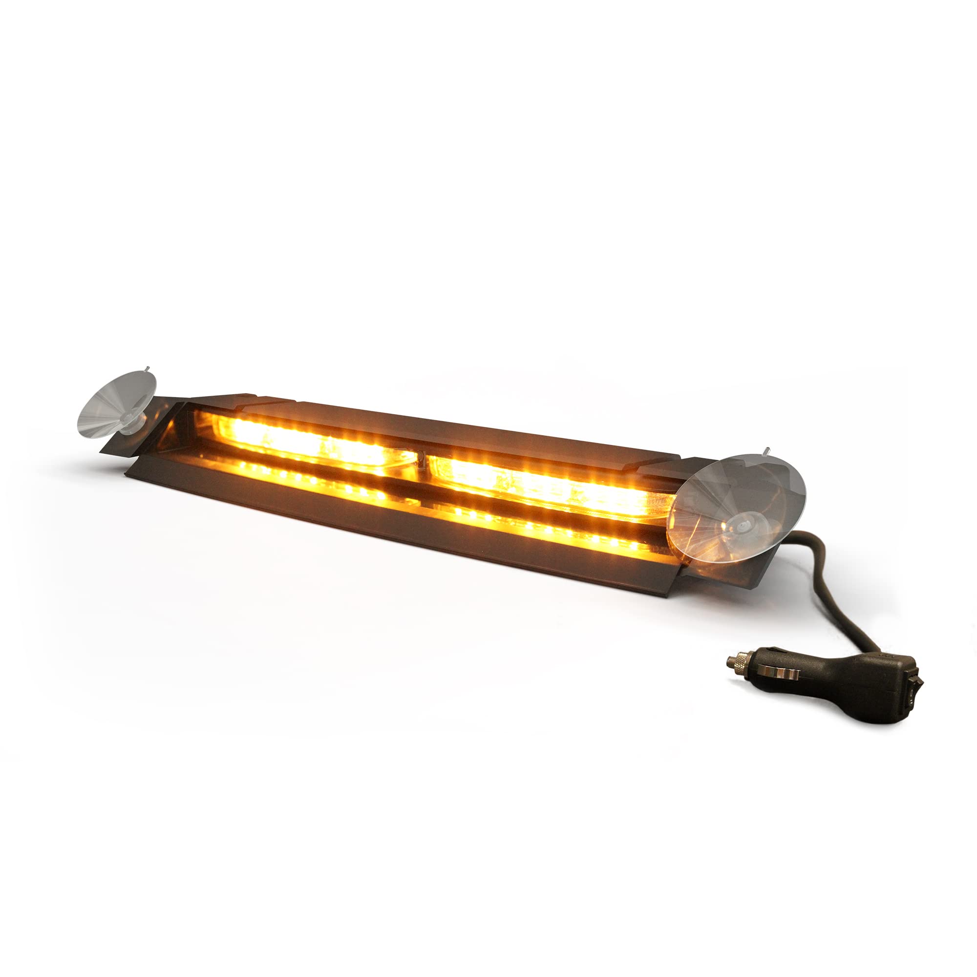 ECCO ECCO LED High-Intensity Directional Amber 0.76 amps 12V 24V Surface Mount Warning Light Waterproof - Outdoor Depot