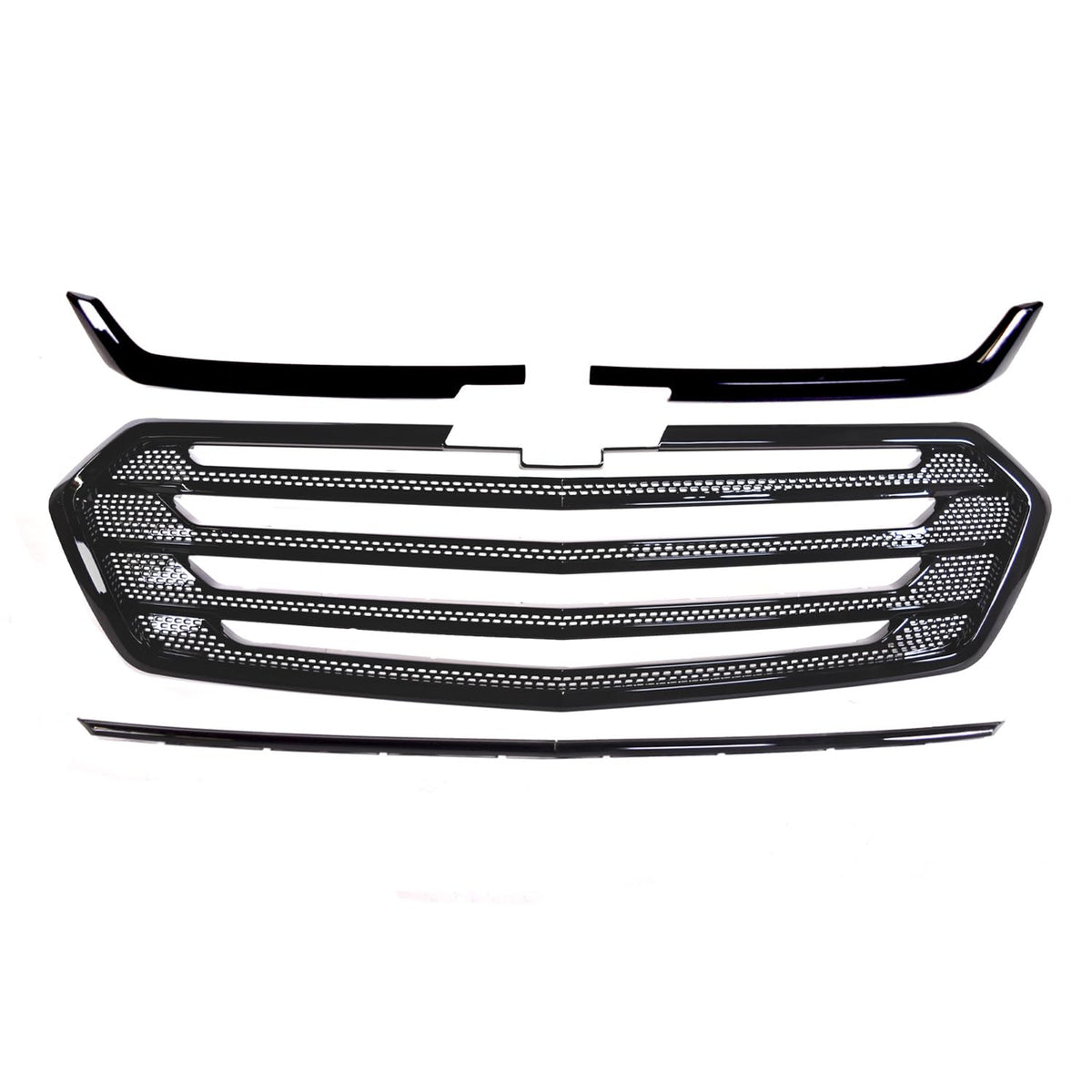 Coast to Coast International CCI Grille Insert IWCGI507BLK, Mesh Style, OEM Look, Painted, Gloss Black, ABS - Outdoor Depot
