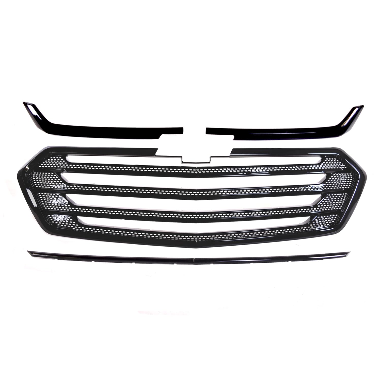 Coast to Coast International CCI Grille Insert IWCGI507BLK, Mesh Style, OEM Look, Painted, Gloss Black, ABS - Outdoor Depot