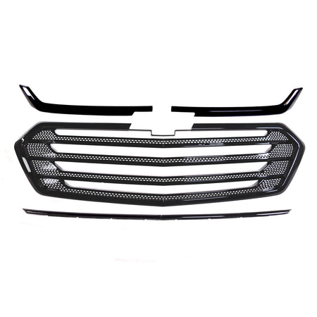 Coast to Coast International CCI Grille Insert IWCGI507BLK, Mesh Style, OEM Look, Painted, Gloss Black, ABS - Outdoor Depot