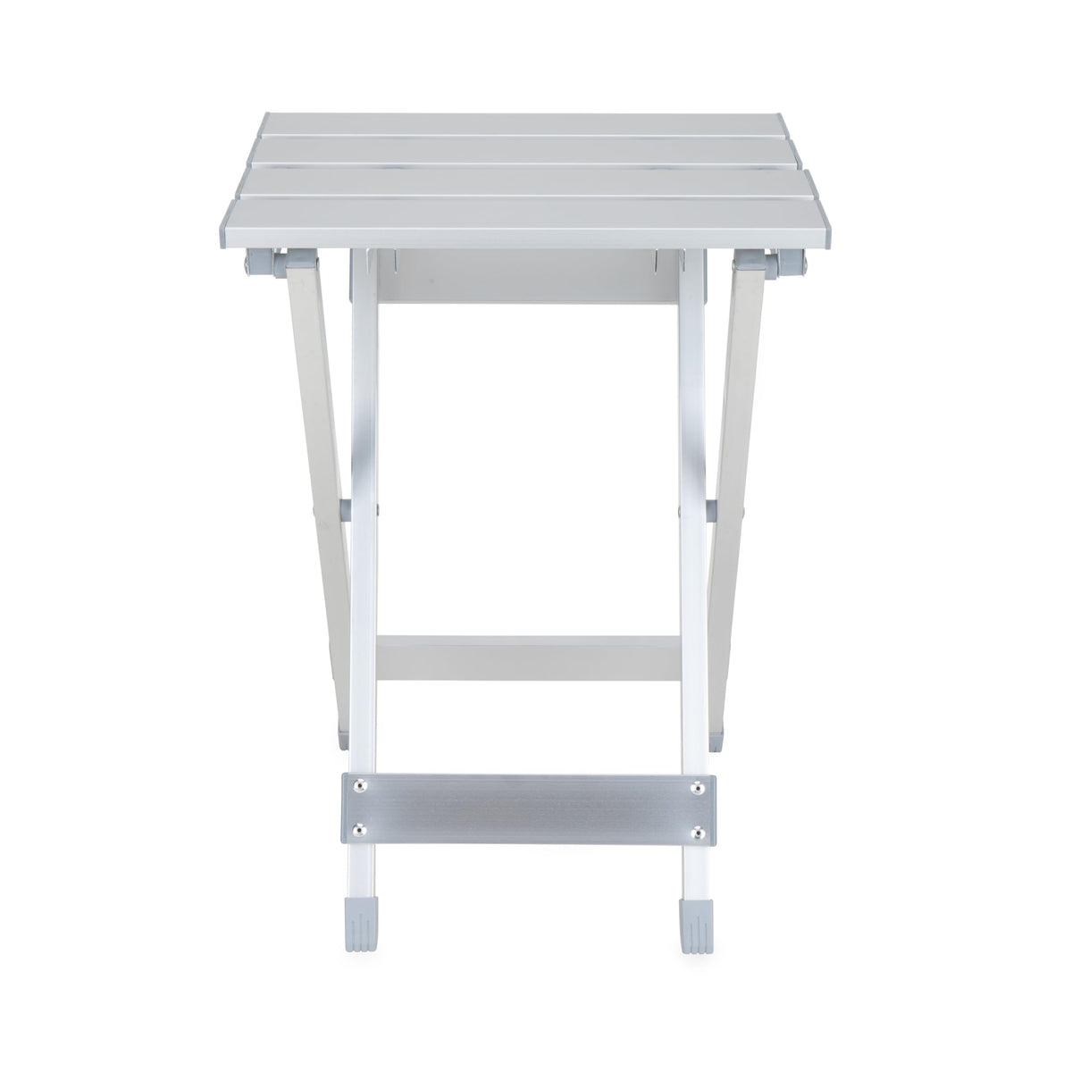 Camco Camco Aluminum Small Outdoor Side Table - Folding Camping Table Supports Up to 130lb - Features - Outdoor Depot