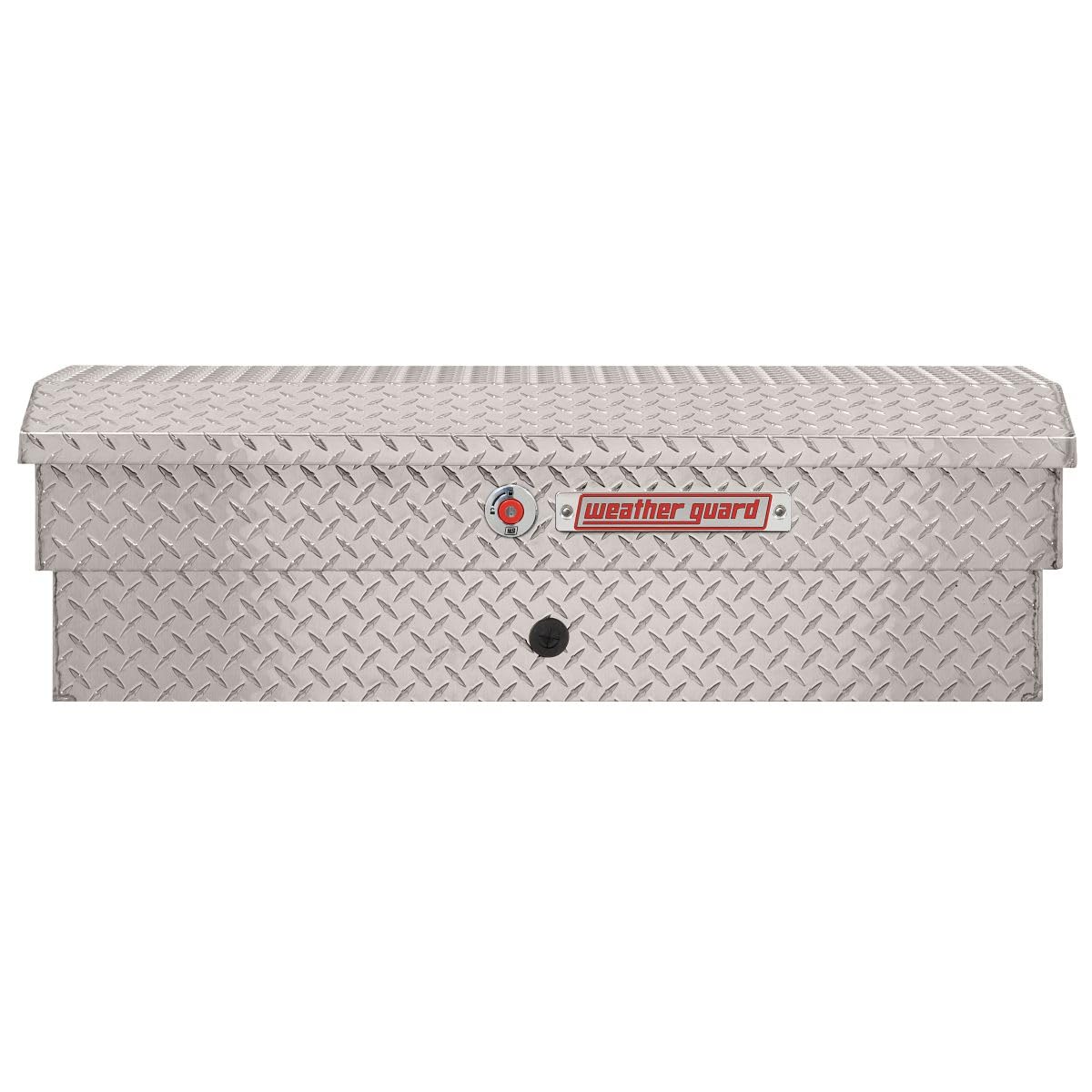 Weather Guard Weather Guard Model 184-0-04 41in Lo-Side Truck Box, Aluminum, Clear, 3.0 cu ft capacity - Outdoor Depot