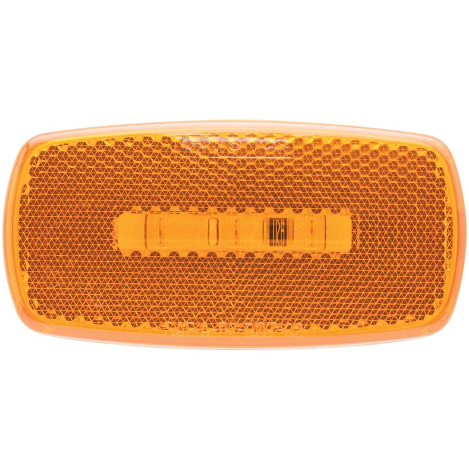 Optronics Optronics MCL32AS Surface Mount LED Marker Clearance Light with Reflex, Amber - Outdoor Depot