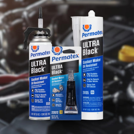Permatex Permatex 24105 Ultra Black Maximum Oil Resistance RTV Silicone Gasket Maker, 10.6 oz. Cartridge - Outdoor Depot