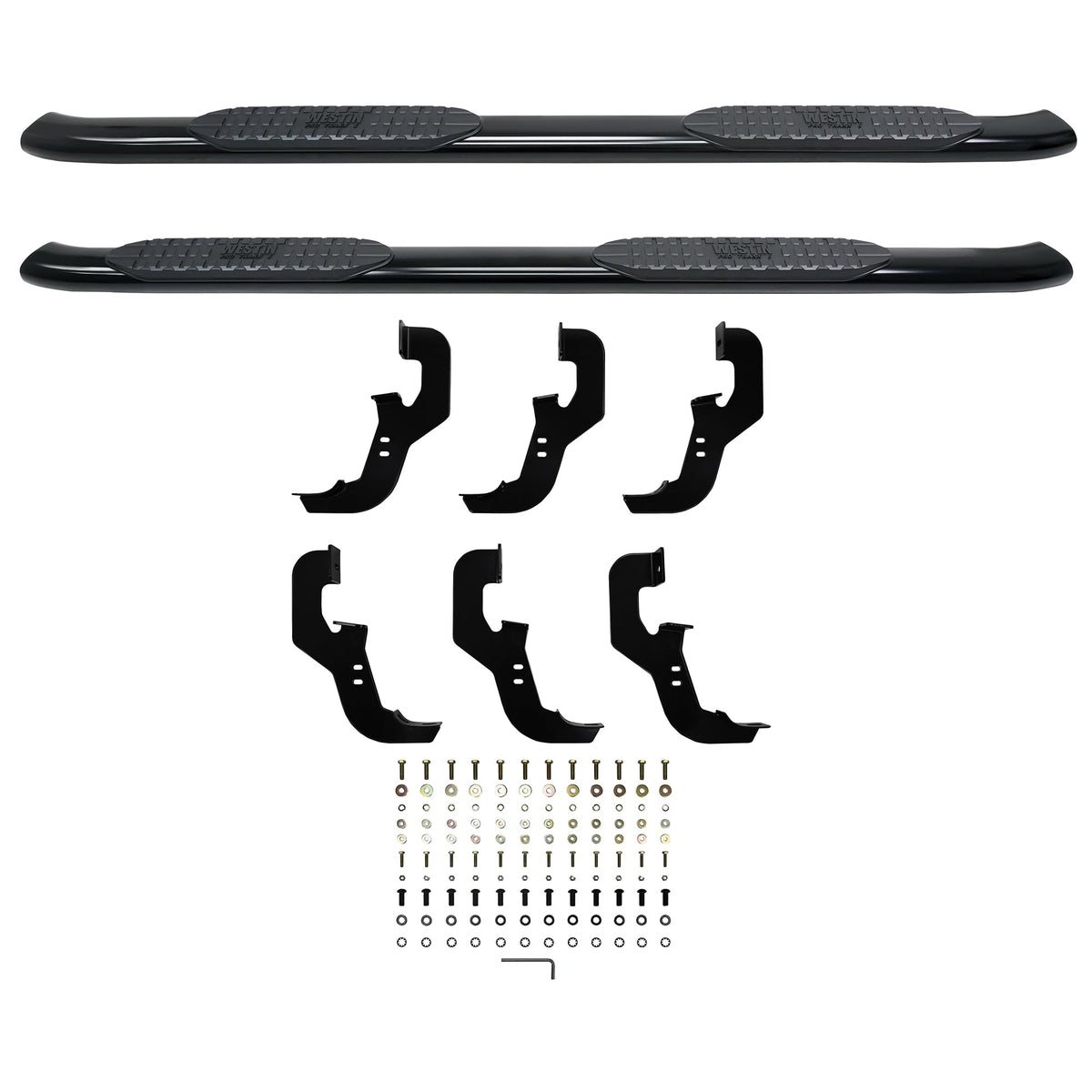 Westin Westin 21-54135 PRO TRAXX 5 Oval Nerf Bars fits 2019-2026 Silverado Sierra 1500 Crew Cab (Exc 2019 - Outdoor Depot