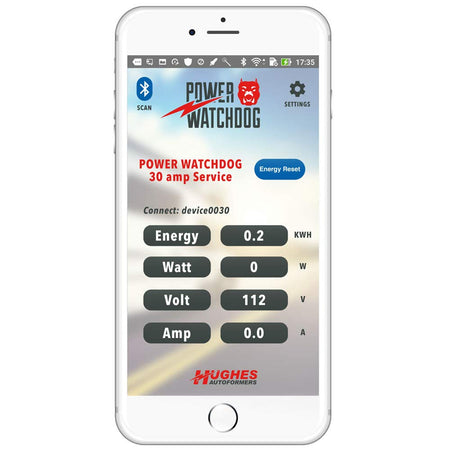 Power Watchdog Power Watchdog PWD30, Bluetooth Surge Protector, 30 Amp, Portable, 14 Inch - Outdoor Depot