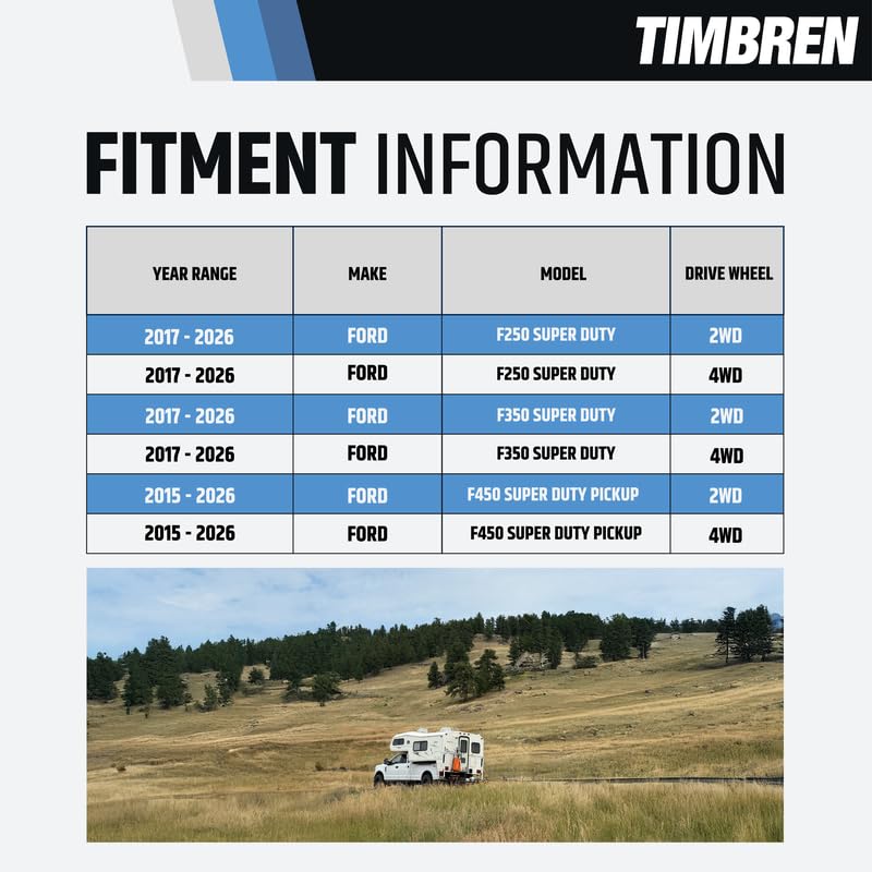 Timbren Timbren FRTT350J SES Severe Service Rear Suspension Enhancement System - 8,000 lb Load Support for - Outdoor Depot