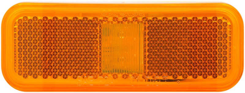 Optronics MCL44AB1 Led Mark Light;rect;1wire;amber