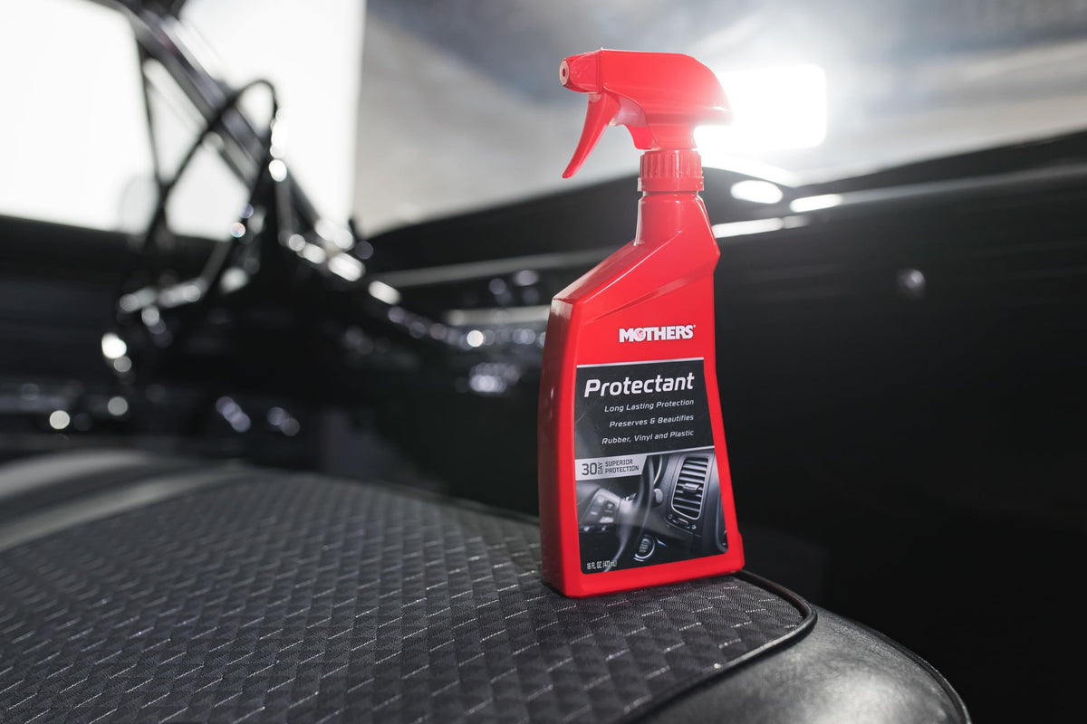 Mothers Mothers Protectant, 24 oz. – Long-Lasting UV Protection for Rubber, Vinyl & Plastic, Shields Dash, - Outdoor Depot