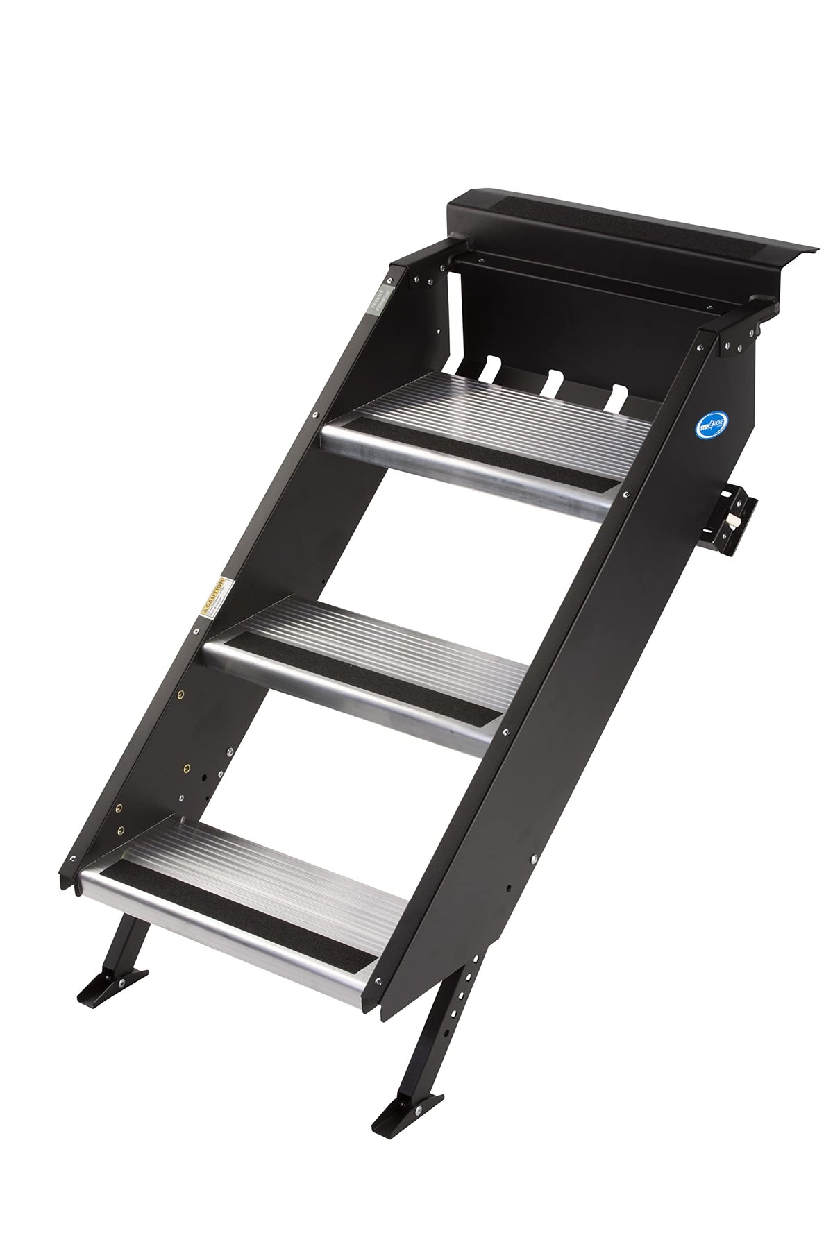 MORryde MORryde STP-207 StepAbove Fold-Up RV Entry Step - 3-Step (9" Step Rise), Fits 26" to 28" Door Width - Outdoor Depot