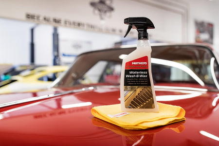Mothers Mothers California Gold Waterless Wash & Wax, 24 oz. — Quick & Easy Car Care Without Water, Spray On - Outdoor Depot
