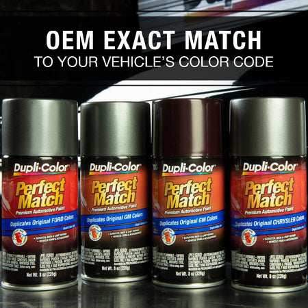 Dupli-Color Dupli-Color Perfect Match Premium Automotive Paint, Black (M), 8 oz - Outdoor Depot