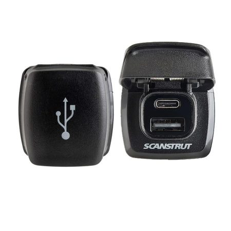 Scanstrut Scanstrut Flip Pro Fast Charge Dual USB Socket - Outdoor Depot