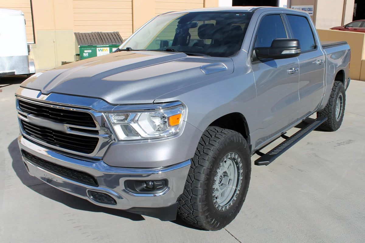 Raptor Series Raptor Series Running Boards Steps 5in OEM Style Full Tread Black Aluminum Compatible with - Outdoor Depot