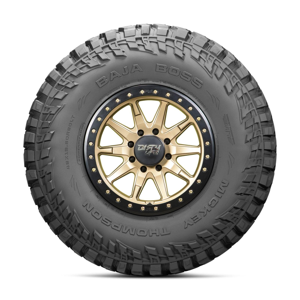 MICKEY THOMPSON Mickey Thompson Baja Boss M/T 33X12.50R15LT 108Q C - Outdoor Depot