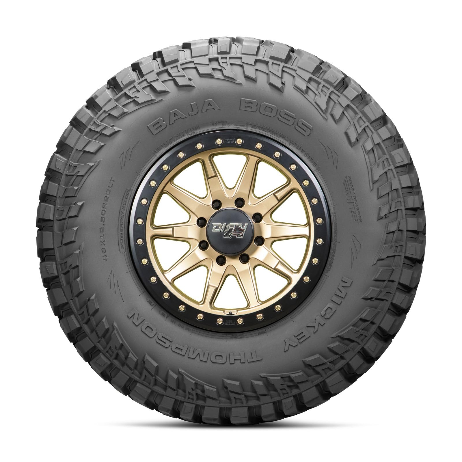 MICKEY THOMPSON Mickey Thompson Baja Boss M/T 33X12.50R15LT 108Q C - Outdoor Depot