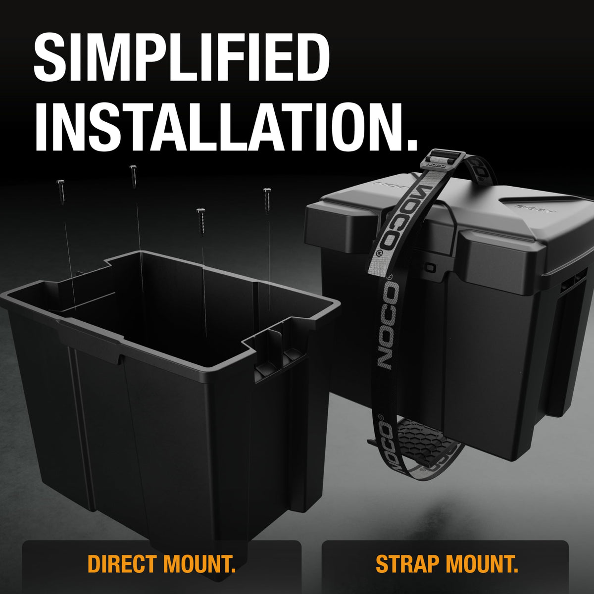NOCO NOCO Snap-Top BG6V Battery Box, Single 6V Battery Box for Marine, Automotive, RV, Boat, Camper and - Outdoor Depot