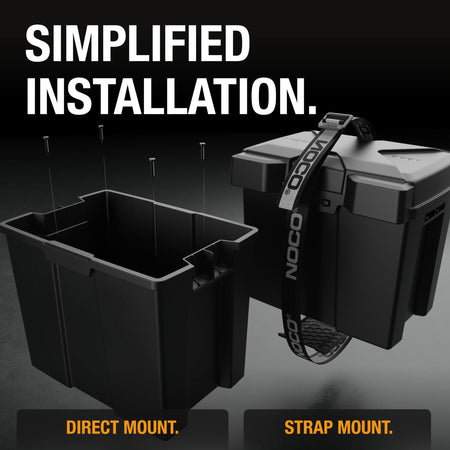 NOCO NOCO Snap-Top BG6V Battery Box, Single 6V Battery Box for Marine, Automotive, RV, Boat, Camper and - Outdoor Depot