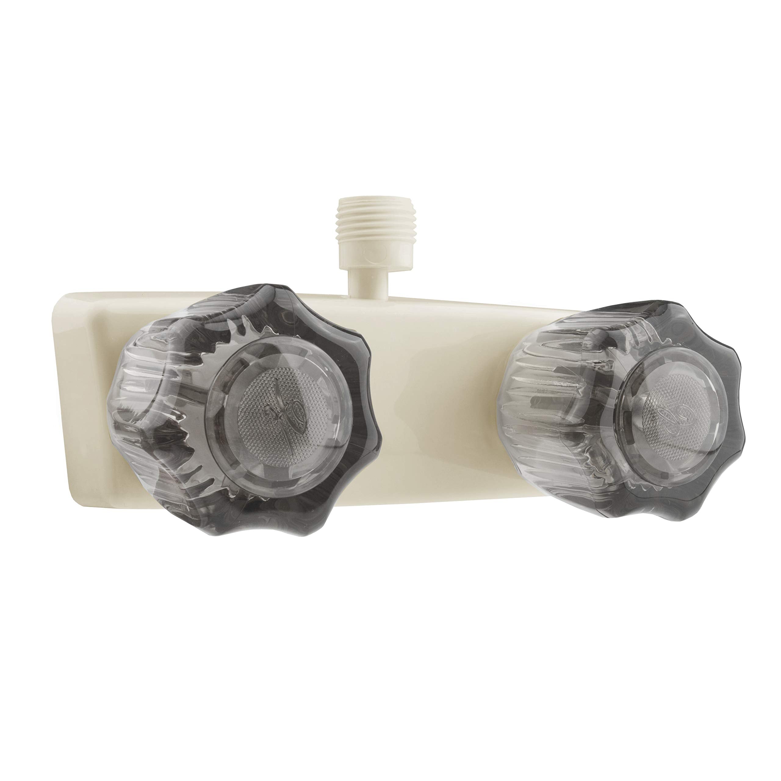 Dura Faucet Dura Faucet DF-SA100S-BQ RV/Motorhome/Trailer Shower Faucet Valve Diverter with Smoked Acrylic - Outdoor Depot